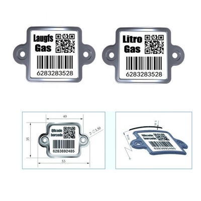 Ricerca veloce d'inseguimento di PDA QR di GPL della bombola a gas di codice a barre dell'etichetta di resistenza durevole del graffio
