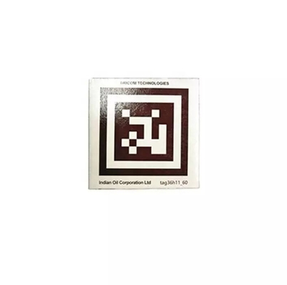 Etichette metal-ceramica d'inseguimento permanente di codice dell'AR del quadrato gestione della memoria di 70mm x di 70