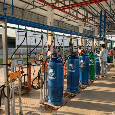 Cilindri di riempimento automatici protetti contro le esplosioni di riempimento della scala di GPL per il cilindro domestico Tailandia del gas GPL