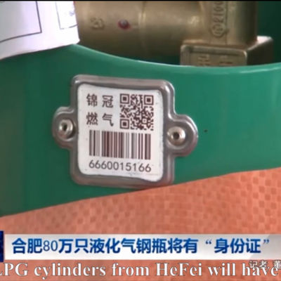 A prova di ex Anti-UV pieghevole di ricerca di Digital Indentity dell'etichetta di codice a barre del cilindro di Xiangkang GPL