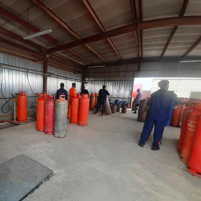 Cucinando frode di riempimento di riscaldamento della scala della bottiglia di gas GPL anti protetta contro le esplosioni