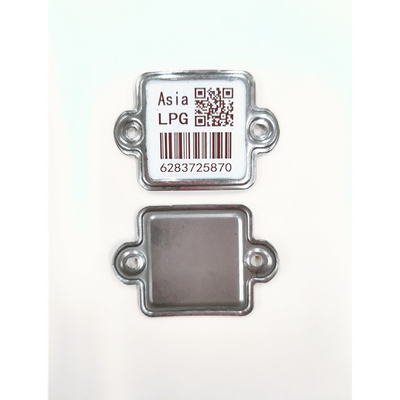 Tecnologia d'inseguimento metal-ceramica del codice a barre del cilindro di GPL 54*37*1.2mm Barcoding