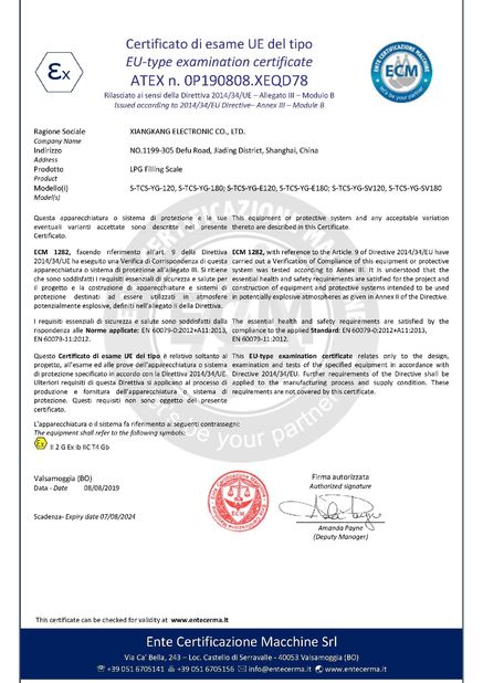 Porcellana Xiangkang Electronic Co., Ltd. Certificazioni