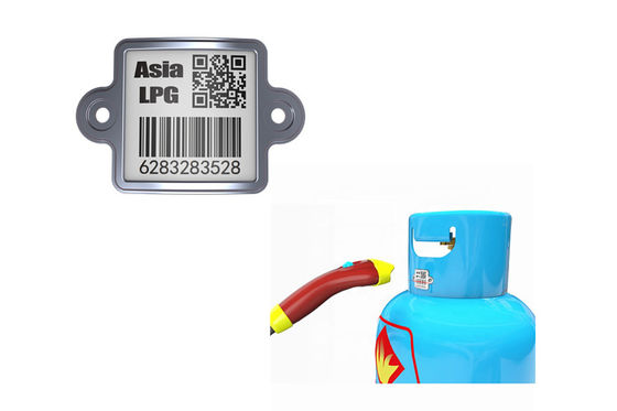 Inseguimento e sistema di gestione del bene dell'etichetta del codice a barre di acciaio inossidabile ceramico e