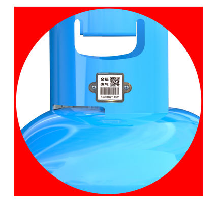 Le vendite calde di  graffiano i codici a barre d'acciaio della bombola a gas della glassa di UID QR 304 della resistenza