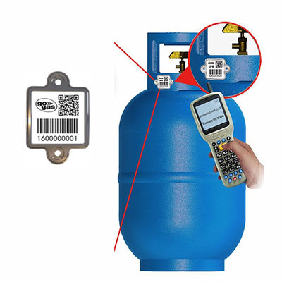 Il codice a barre mobile del metallo del cilindro di APP etichetta la resistenza UV