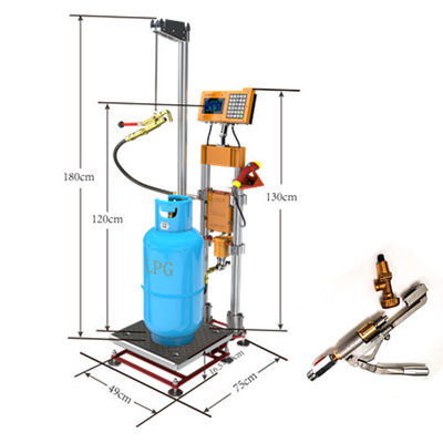 ATEX GPL protetto contro le esplosioni che cucina il trasferimento di dati senza fili della macchina di rifornimento della bombola a gas