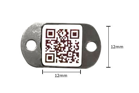 Resistenza d'inseguimento 12mm*12mm di Scartch del cilindro dell'etichetta GPL del codice a barre