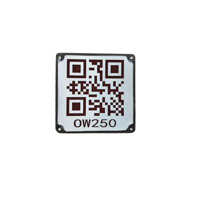 Etichetta d'inseguimento permanente 100x100mm del codice a barre del quadrato per il camion di consegna