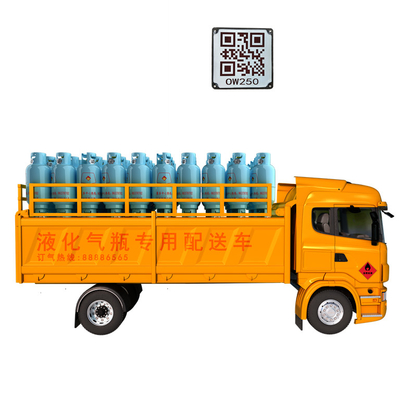 Etichetta d'inseguimento permanente 100x100mm del codice a barre del quadrato per il camion di consegna